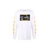 OFF WHITE Caravaggio Saint Jerome Writing Print Longsleeve T Shirt OMAB001F21JER0040184