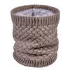 Male and Female Couples Fleece Thickened Single Ring Sleeve Winter Warm Wool Knitted Sleeve