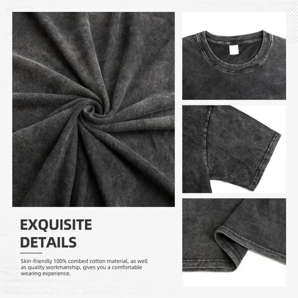 Camisetas Masculinas Kpop Demon Hunters Saja Boys Your Idol Y2k Street Hip-hop Sweatshirt Gift Washed T-shirt Available