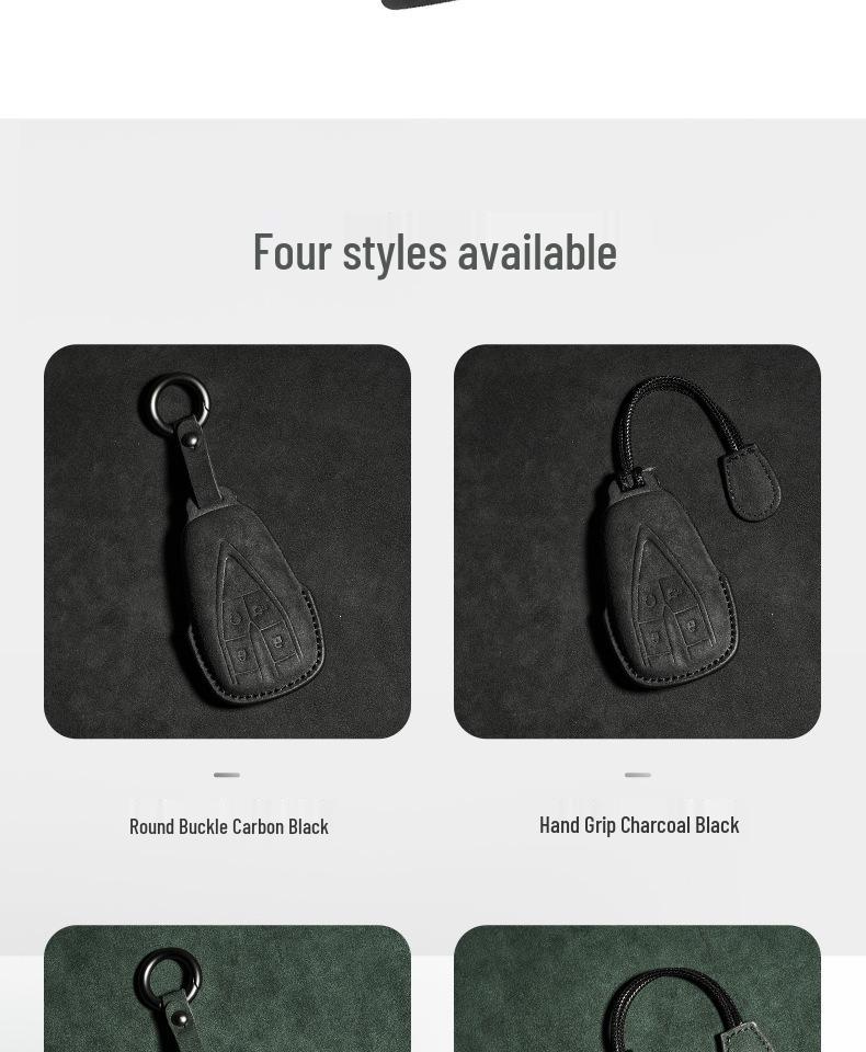 Changan CS75 Plus/CS55 Alcantara Suede Leather Car Key Protective Cover