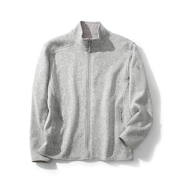 Bird Covert Stand Collar Fleece Jacket - Outdoor Sports & Leisure Wear