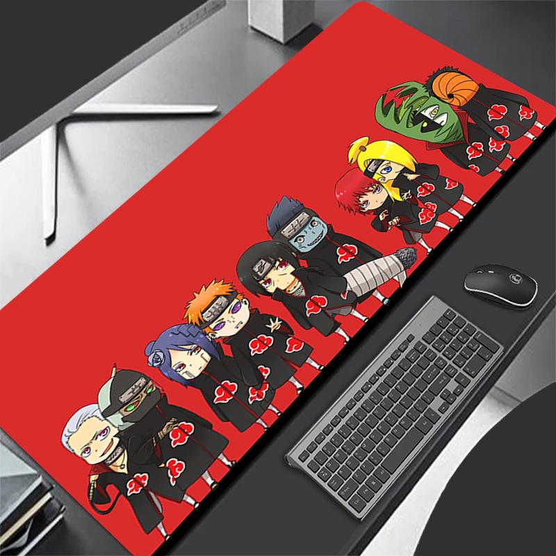 Mouse Pad Naruto Larger Speed Mini Pc Computer Keyboard Desk Mat Laptop Gaming Accessories Natural Rubber Mousepad For Best Gift