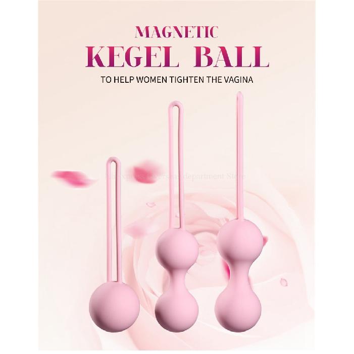 Lékařské silikonové Kegelovy kuličky Cvičební stahovací pomůcka Kuličky Bezpečné Ben Wa kuličky pro ženy Vaginální masážní přístroj Hračka pro dospělé Ne