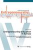 Kniha Entrepreneurship Education In Europa