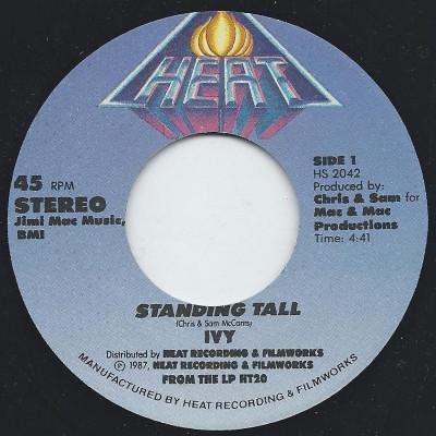 

7inch Record IVY - Standing Tall / Addiction HS2042 Heat 1987 US Soul/Funk Used
