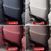 Nio ES8 Rear Seat Kick Mats - Second Row Leather Backrest Protectors for Car Interior Decoration.