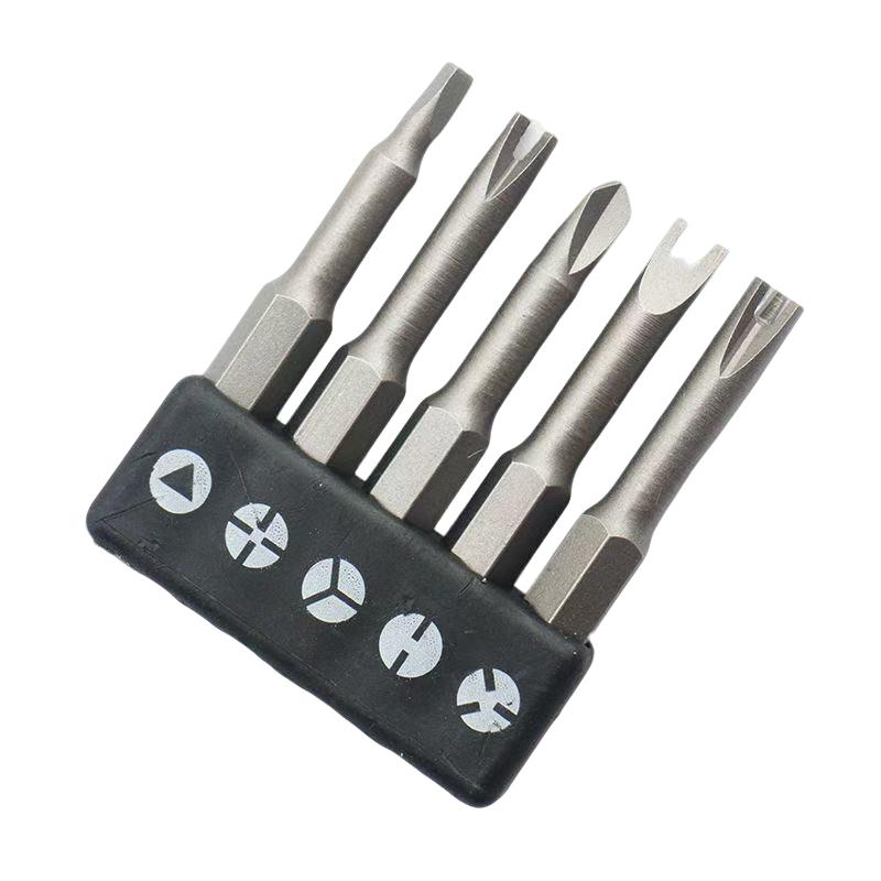 New 6.35mm Tri-Point Y-Shaped U-Triangle Fork Type Electrical Screwdriver Bit
