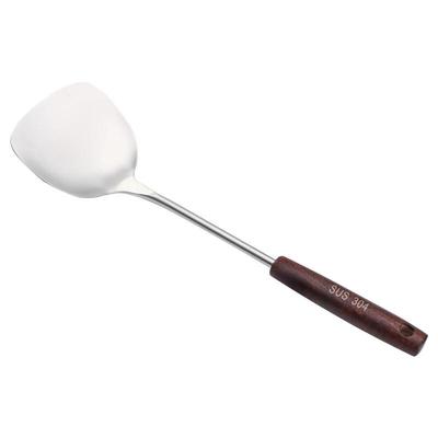 Yoshida Takumi 304 Stainless Steel Retro Wood Handle Spatula Set