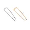 Grampos de Cabelo Franceses Designs em Forma de U Para Coques e Penteados Acessórios de Cabelo de Metal Grampos Franceses Grandes Para Mulheres Meninas