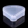 Transparent Portable Triangle Cosmetic Bag Sponge Makeup Puff Storage Case - Clear Cosmetic Organizer