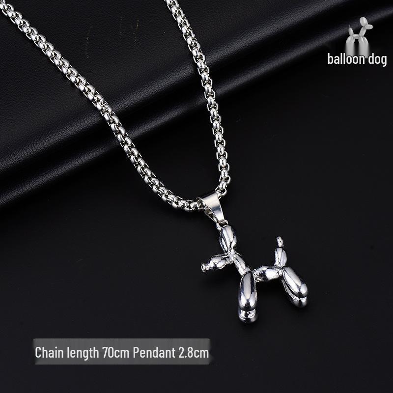Trendy Men's Clavicle Necklace: Versatile, High-End, Simple Hip Hop Jewelry