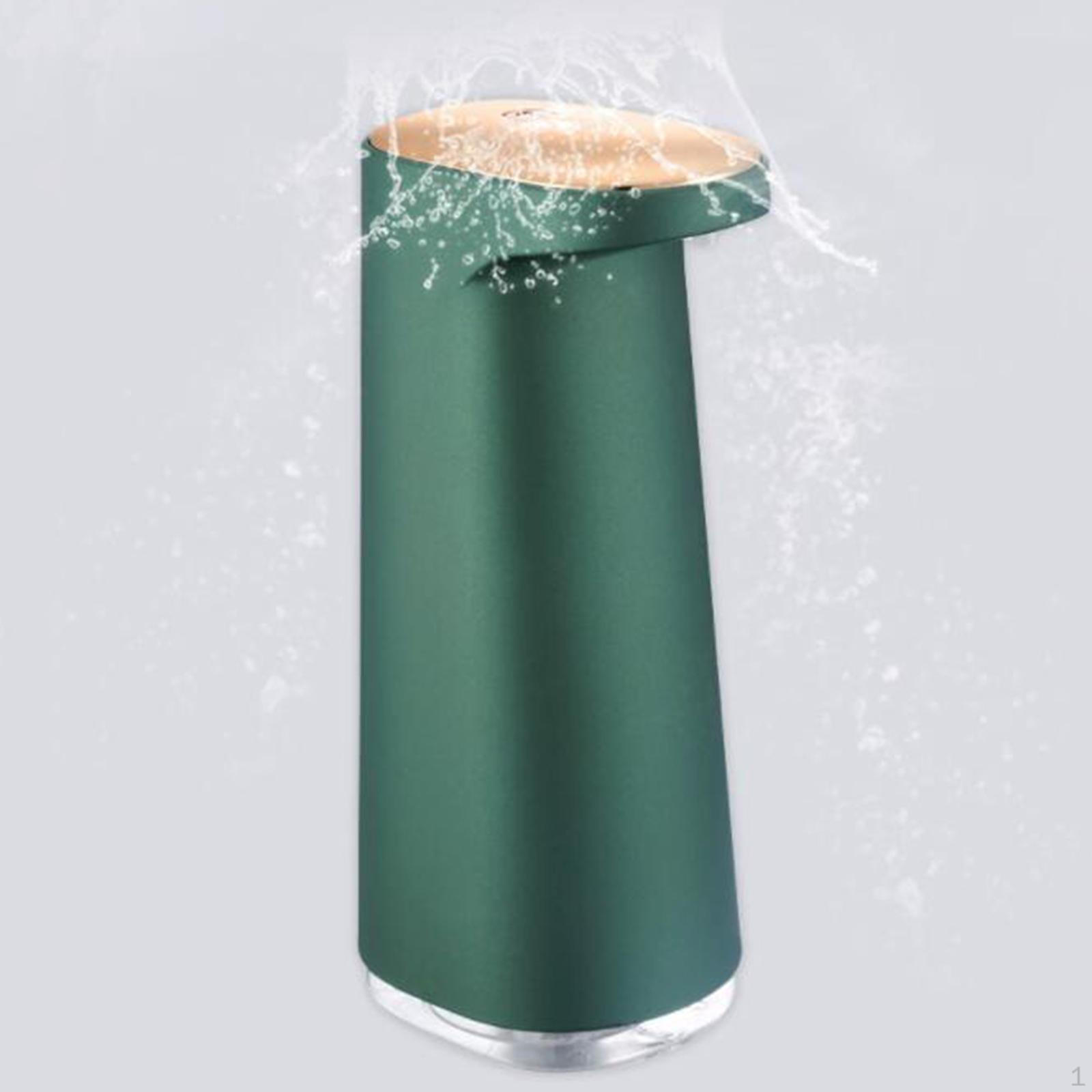 

Hand Soap Dispenser Kids Easy Operation ,without mess When Dispensing Switch Rechargeable Bathroom зелений