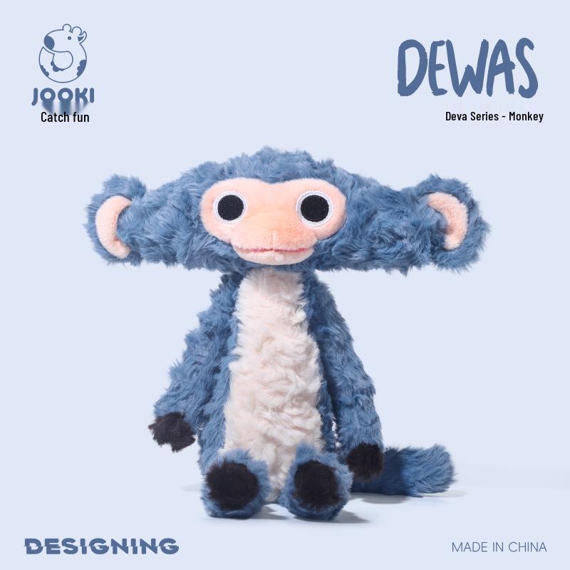 

Deva Fox Plush Monkey Doll - Stuffed Animal Gift & Sleeping Pillow Standard