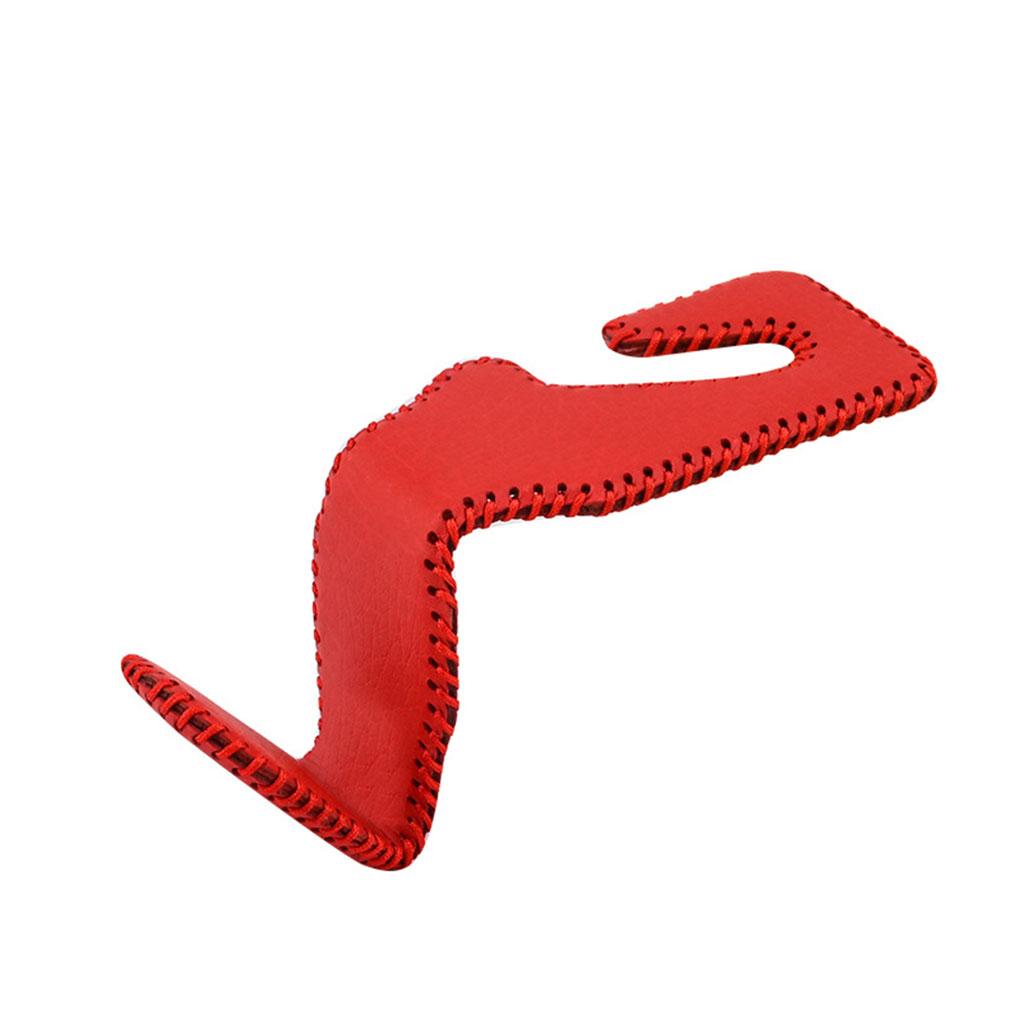 

Vehicle Seat Back Hanger Universal Hooks Hanging Holder Portable Interior Spare Accessories 1Pc Black Red Line