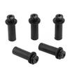 Motorcycle Windshield Mounting Hardware 5pcs Well Nuts Windscreen Screws Bolt Cap Trim Kit for Stable and Secure Installation
