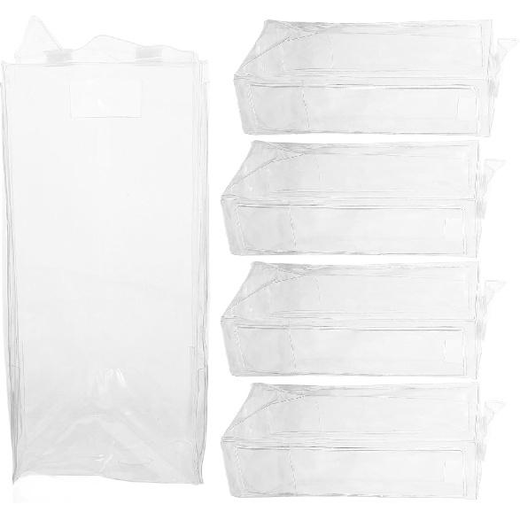 5Pcs Remote Control Case Clear Controller Protector Dust Covers Tv Remote Controller Sleeves Universal Detachable