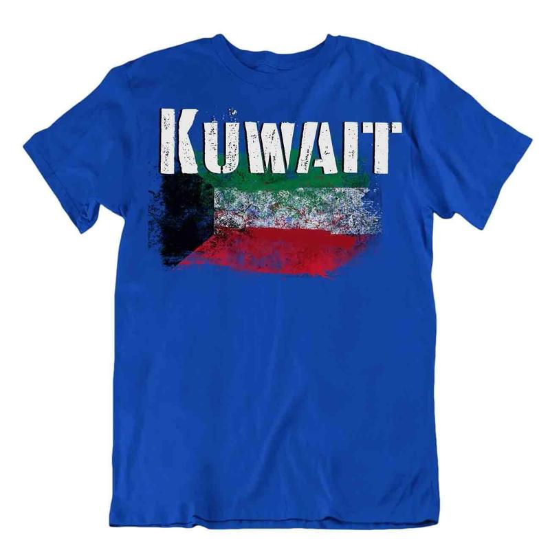 Kuwait Flag Tshirt T Shirt Tee Top City Map Land Wsords Stunning Original Gift