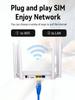4G LTE Wireless Wi-Fi Home/Office Router with SIM Card and 3 Network Ports