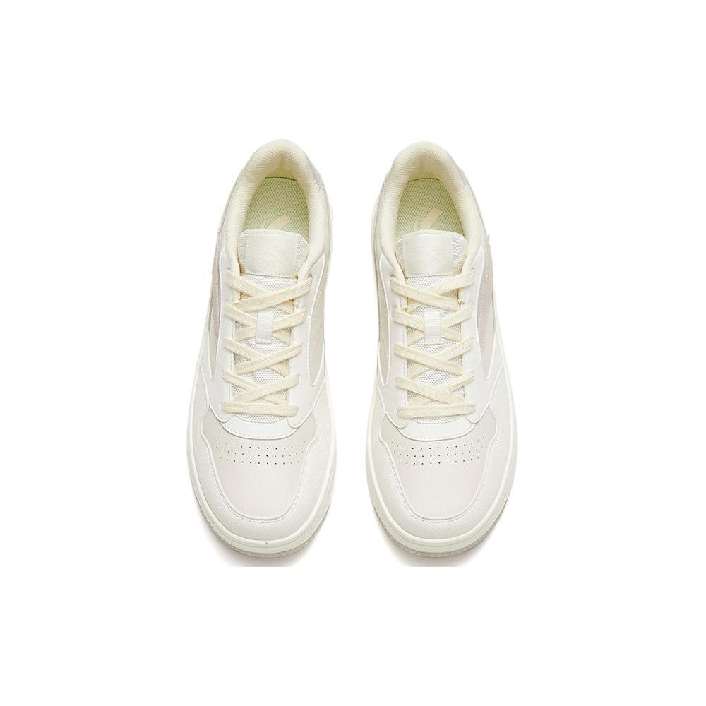 New Anta Life Collection 0 Sensitivity Slip-Resistant Cushioning Wear-Resistant Low-Top Skateboard Shoes Gray White 912318060-2