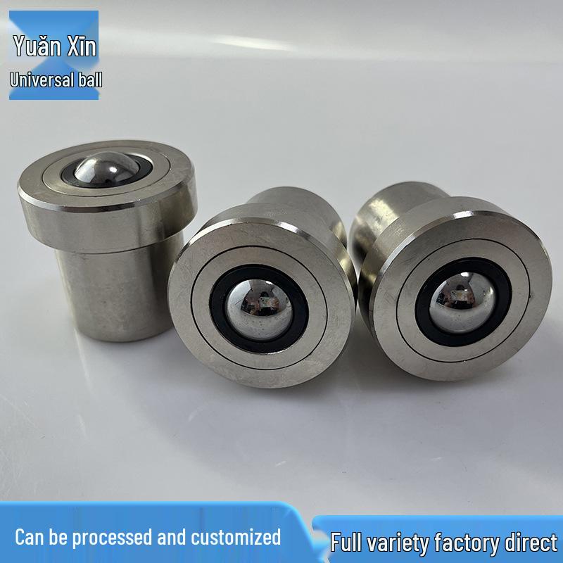 Bullseye KSF Cylindrical Ball Caster with Steel Conveyor Ball