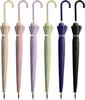 Nakaya Umbrella Nakaya Natural Basic Long 16 Automatic Fiberglass 55cm - Umbrella, Ribs, Beige, Plain, [733-019], Opening, Ribs,