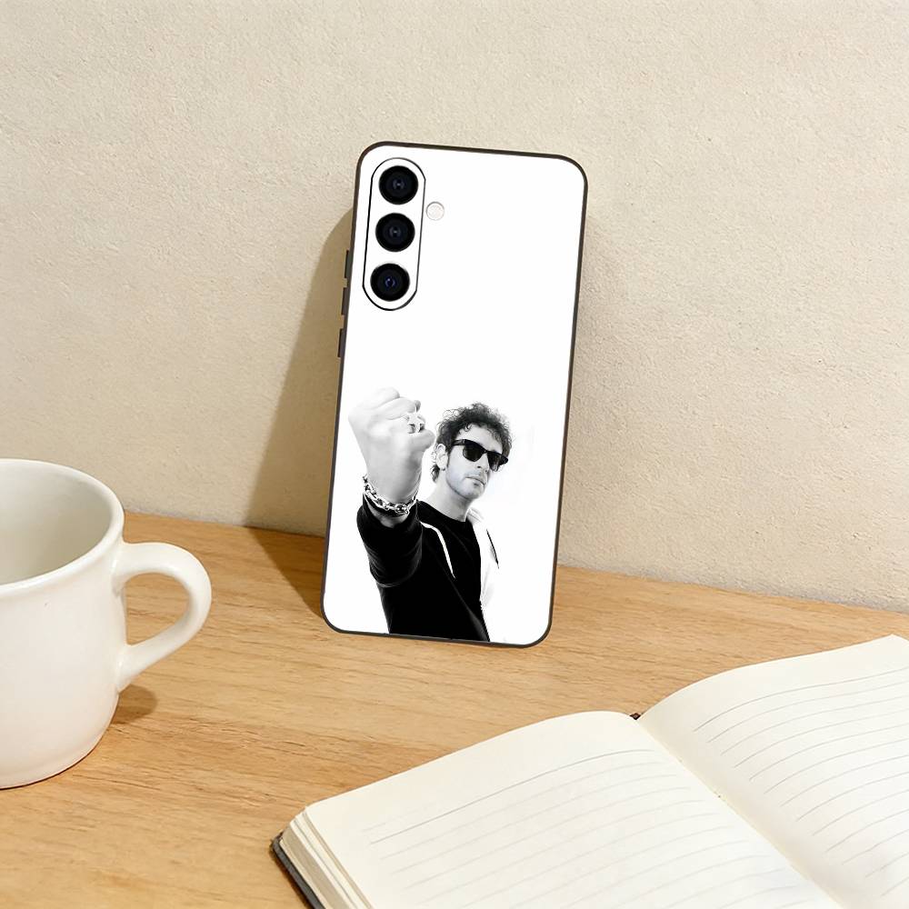Gustavo Cerati Soda Stereo Phone Case For Samsung Galaxy A73,A72,A71,A70,A53,A52,A51,Others Soft Black Cover