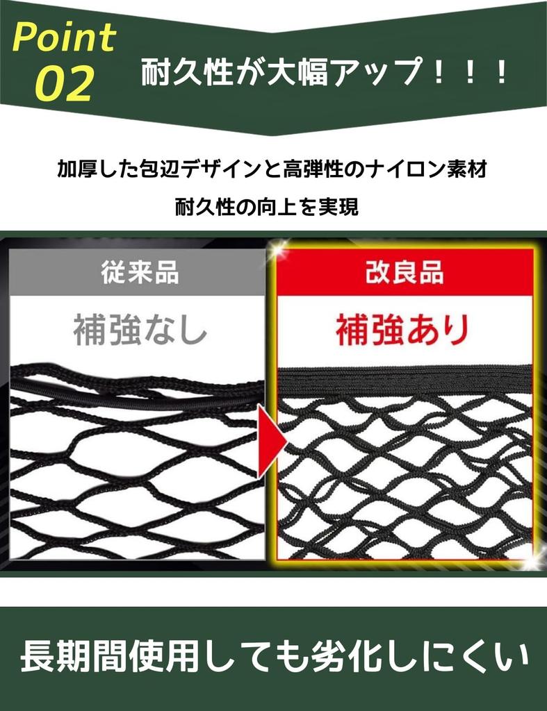 [LIUSHUYAN Elasticity 1.5x Increased] Cargo Net for Cars, 2 Layer