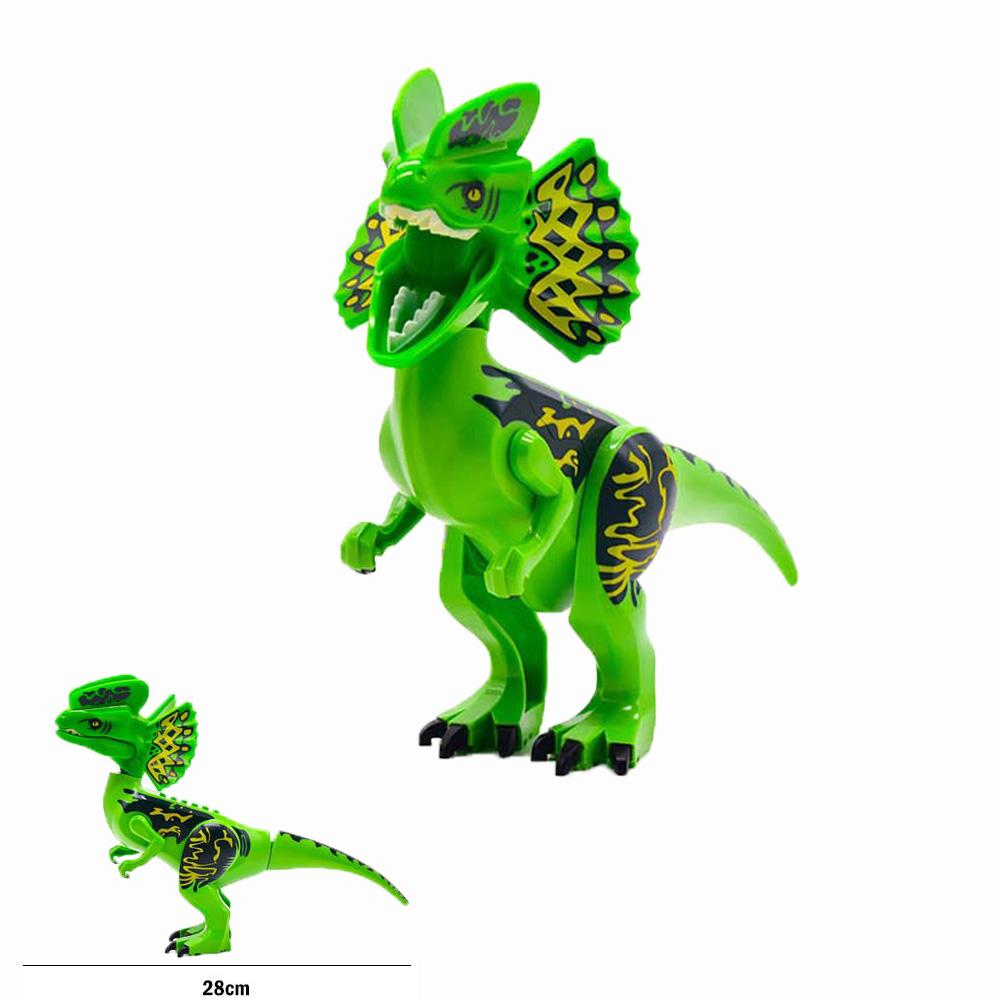 Jurassic Dinosaur Building Blocks Tyrannosaurus Brachiosaurus Velociraptor Triceratops Stegosaurus Model Bricks Toys