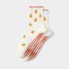 Non-Slip Yoga Socks Cartoon Embroidery Floor Socks Professional Pilates Socks  for Women