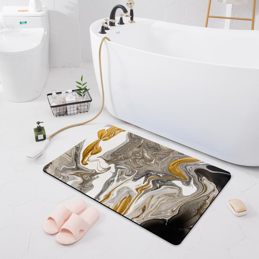 Protiskluzová savá podlahová rohožka, ložnice, chodba, kuchyň, rohožka do dveří, koberec, koupelna, sprchový kout, koberec