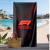 Asciugamano da Spiaggia Stampa F1 Morbido Portatile Asciugatura Rapida?Asciugamano Asciutto Per Piscina Vacanza Estiva Sport all'Aperto