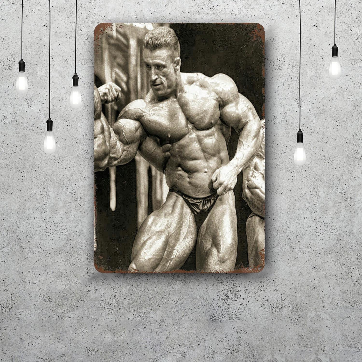 

dorian yates Vintage Metal Tin Signs Posters Decor Retro Metal Plaque Wall Art Decor for Garage Bar 20x30cm（7.8x11.8inch）