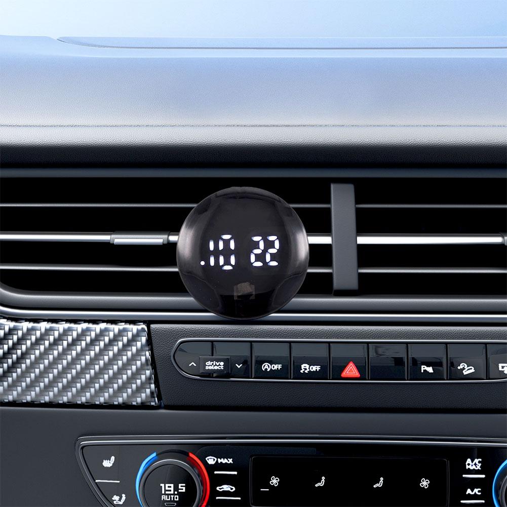 NEW Novelty Car Clock Multi-functional Universal Dashboard Clock Touch-sensitive Display Digital Clock Car Decoration