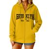 Womens Hoodies Fall Game Day Sweatshirts  Casual Long Sleeve Loose Coat Fall Hoodie Sweatshirt