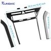 Skutočná mäkká nálepka z uhlíkových vlákien pre Vauxhall Opel Astra H MK5 2004 2005 2006 2007 2008 2009 2010 LHD RHD Rám stredovej konzoly auta