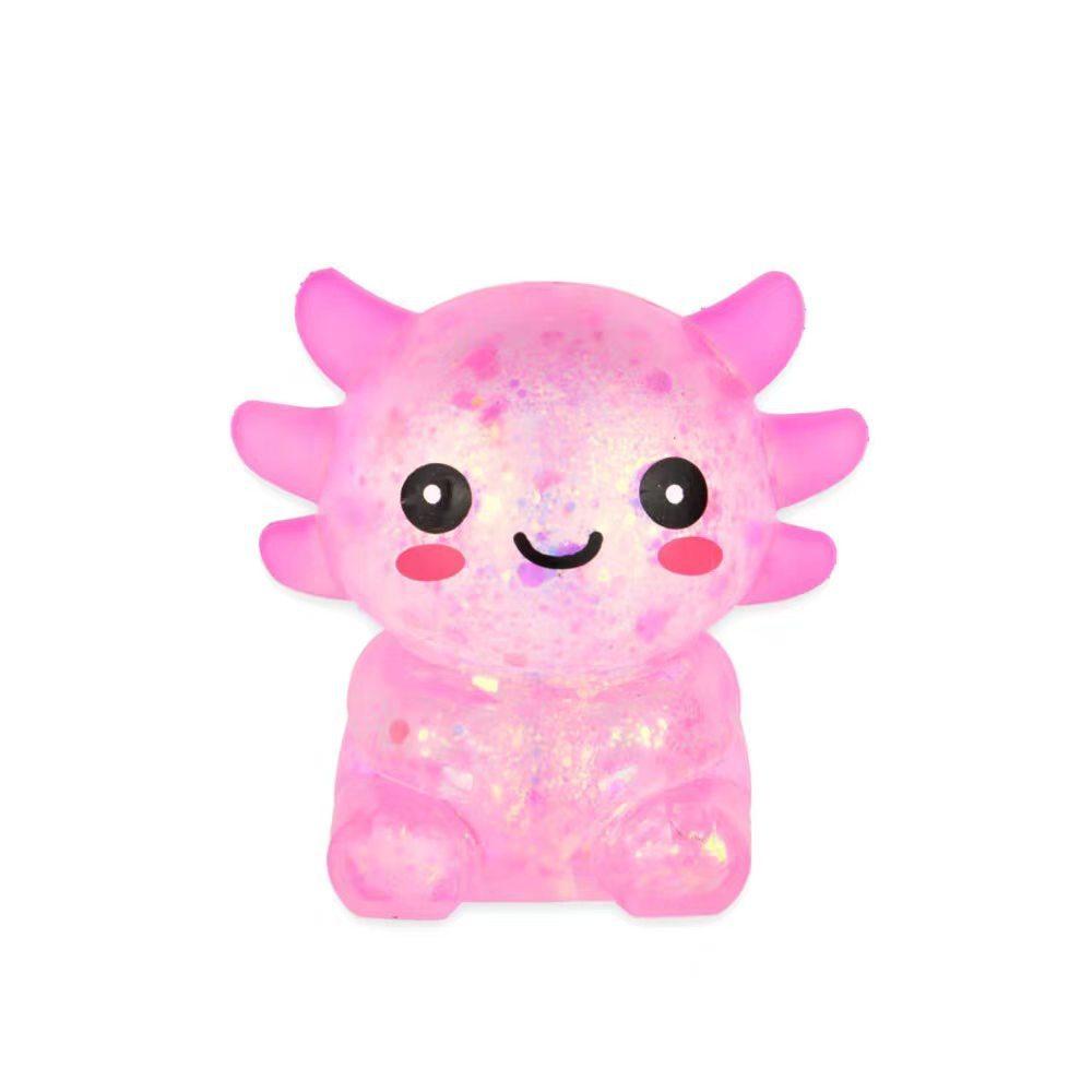 Axolotl Small Stress Relief Toy With Rebound Tpr Material For Students And Kids