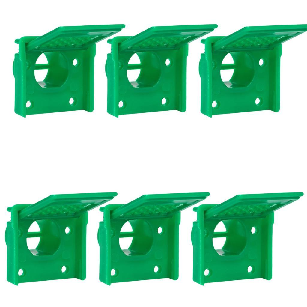 

6 Pieces Hives, Entry Barrier Better Protection, Effective Light Bees of The зелений