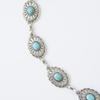 Bohemian Turquoise Retro Metal Waist Chain for Women’s Dresses