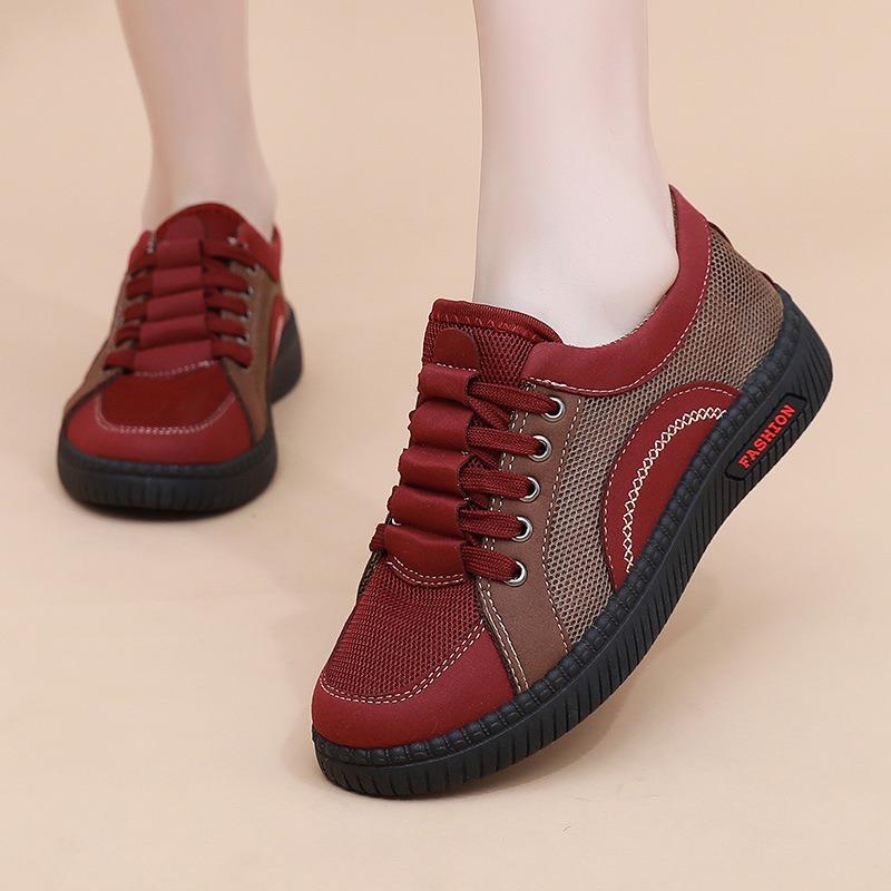 Shoes women's summer new leisure sports mother shoes soft sole breathable fashion versatile-pedal lazy shoes