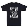 Altijd Moe Nooit Bluttig Grappige Schedel Met Geld Meme Quote Vintage Unisex T-shirt