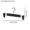 dailyPlastic Non Slip Pants Hangers with Clips Set of 5 Seamless Finish Organizer for Closet Space Saving SolutionDaily products