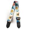 Extra Wide Electric Guitar Belt Color Print Guitar Shoulder Strap Guitar Strap  Folk Guitar