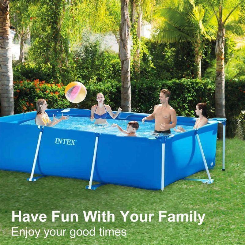 10 Pcs Plastic Pool Joint Pins for w/for Extra Rubber Seals Long Lock Joint Pin for Most Rectangular Metal Frame Swimmin