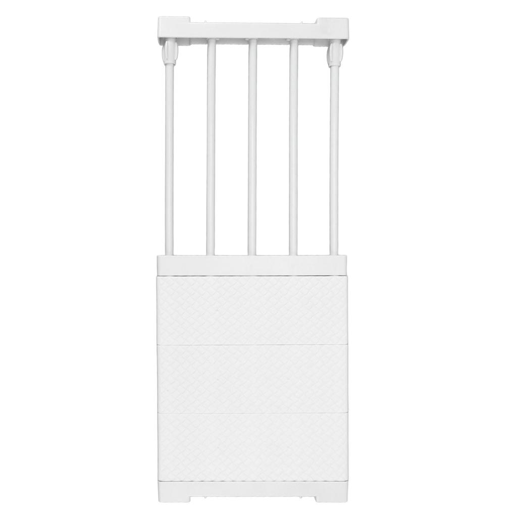 Tension Shelf Adjustable Closet Divider 24cm Width Storage Rack for Cabinet Wardrobe 38 ~ 55cm /