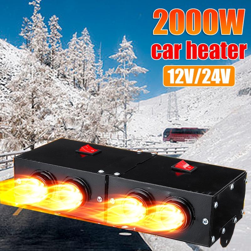 Buy 2000W 12V/24V Car Heater Car Glass Defroster Window Heater for