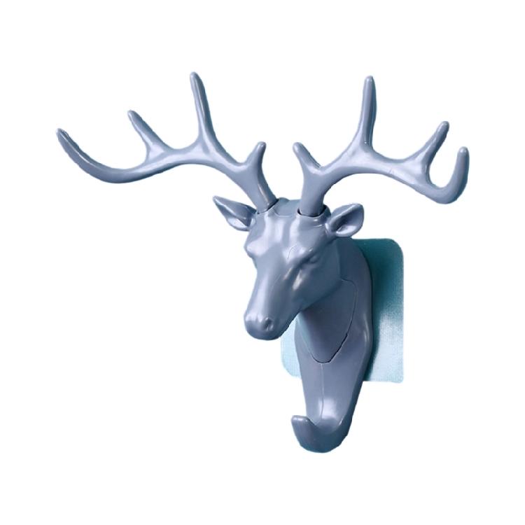 Elephant Deer Adhesive Wall Hanger Plastic Decorative Hook For Entryway Organization Gift Ready Home Accessory