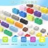 1800-Piece Classic Building Block Set with 2 Compatible Baseplates, 14 Colors, 18 Shapes, Toy