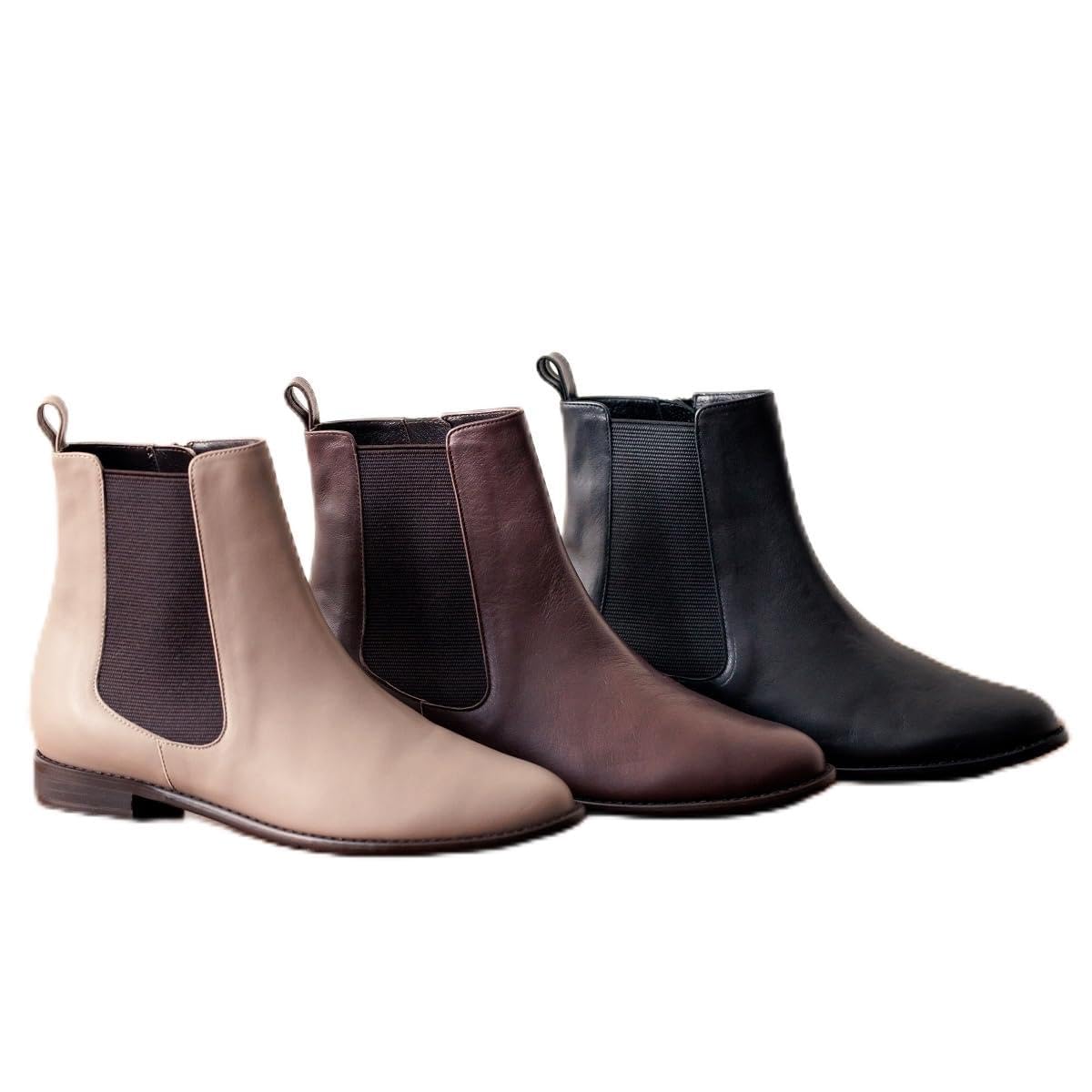 

HIMIKO/Himiko/Side Gore Boots/631416 Gray 235