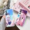 Blue Archive Hina Mobile Phone Case for Samsung Galaxy S25 S24 S23 S22 S21Plus FE Ultra Clear Colour Protective Luxury Cover