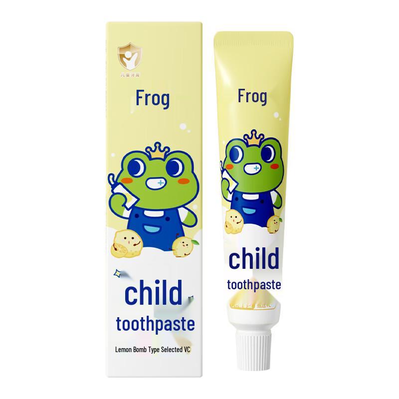 Frog Prince Lemon Flavor Toothpaste